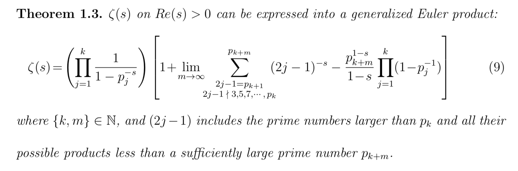 Euler product approximation of the Riemann zeta function - MathOverflow